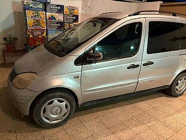 yuk qaldiran kranlar: Mercedes-Benz Vaneo, gümüşü rəng, miniven/gündəlik ailə avtomobili — 1
