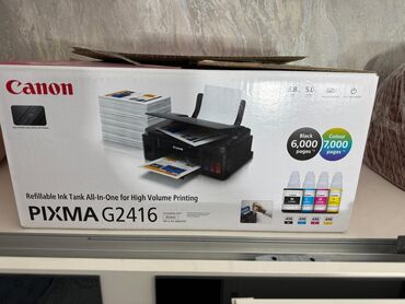 Printerlər: Printer 3 veya 4 defe istifade olunub. qett tezedi. Ici renglu ve qara