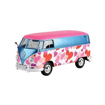 nike plave patike: Auto Volkswagen Delivery Van Love 1:24 – plava Detaljno izrađen model — 1