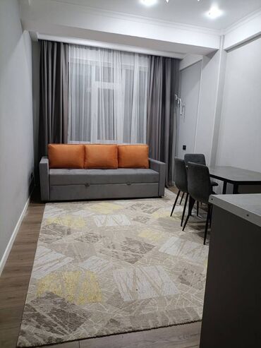 советская бокомбаева: 1 комната, 42 м², 9 этаж, Евроремонт