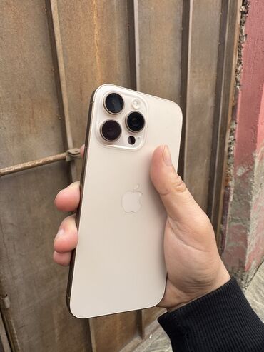 Apple iPhone: IPhone 16 Pro Max, 256 GB, Desert Titanium, Simsiz şarj, Sənədlərlə, Zəmanət — 3