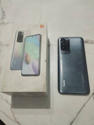 скупка нерабочих телефонов: Redmi, Redmi 10, Б/у, 128 ГБ, цвет - Серый, В рассрочку, 2 SIM