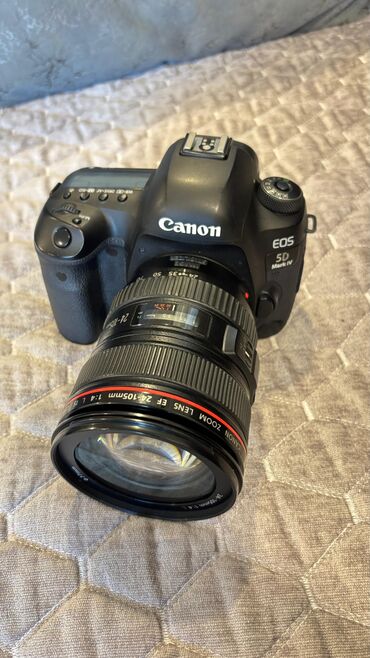 kompüterlər satış: Canon 5D mark lV əla vəziyyətdədir 24/105 linza İlə satılır münasib