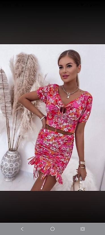 ps kombinezoni: Elegantni ženski kompleti 1) Komplet pantalone + bluza sa draperijom — 8
