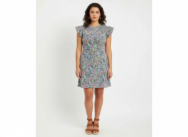 spódnice w azteckie wzory: Peacocks, Women`s dress, size XL