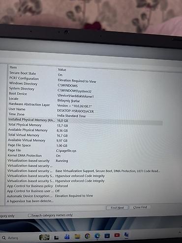 Ноутбуки и аксессуары: Acer Extensa 15 (EX215-57-76DA) noutbuk – Pure Silver rəng - — 5