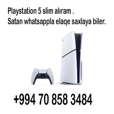 PS2 & PS1 (Sony PlayStation 2 & 1): PlayStation 5 Slim üçün alıcı elanıdır. Axtarılan model: PlayStation