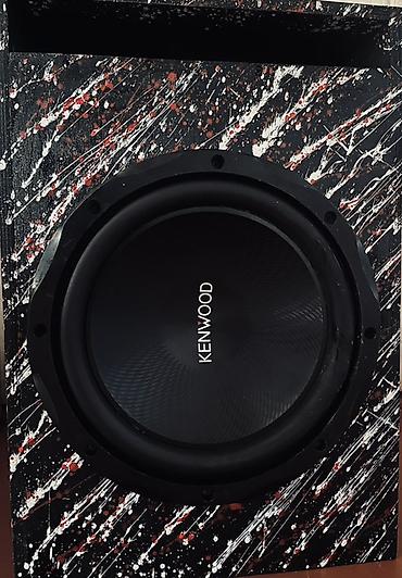 xplod: Kenwood subwoofer + Sony Xplod gücləndirici (komplekt) - Subwoofer — 1