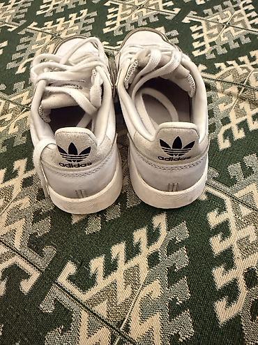 adidas campus: Кожа оригинал адидас Кроссовки adidas Originals, белого цвета. На — 4