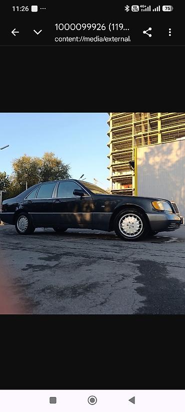 mers 140: Mercedes-Benz S-Class: 1992 г., 3.2 л, Автомат, Бензин, Седан — 8