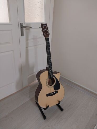 частные уроки гитары: "YAMAHA FS100C" Оригинал! Срочно продаётся акустическая гитара от