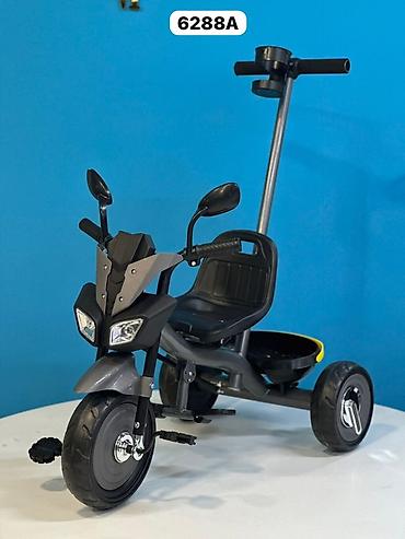 Velosipedlər: Uşaq üçtəkərli velosiped – Model 6288A - İdman motosikletindən — 3
