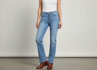 jeansy mom fit wysoki stan: Denim, Джинси жіночі