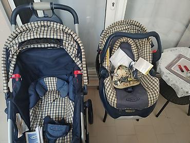 Uşaq dünyası: Graco Quattro Tour uşaq arabası + körpə avtomobil oturacağı seti - — 7