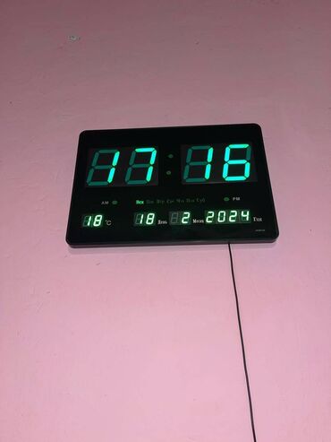 электроника часы: Продаю настенные часы высота 32 см ширина 46см, работают от сети