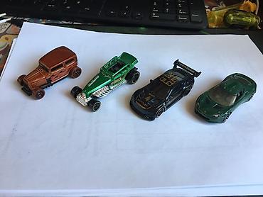 bentley velosiped: Hot Wheels tipli oyuncaq maşınlar dəsti - 4 ədəd metal die-cast — 1