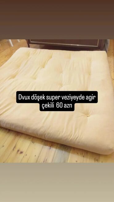 Döşəklər: Çox agir çekisi var ela veziyetde yunu çox gözel Gencededi yollamag