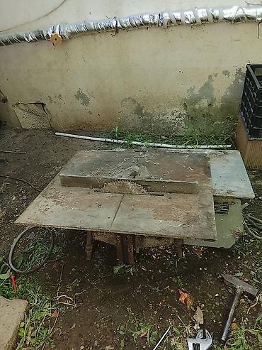mini sok çəkən: Sovet istehsalı stolüstü ağac emalı dəzgahı – Vilnüs Şlifləmə — 1