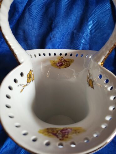 Ostali kućni dekor: Vaza,korpa nova vintaz Lordshade porcelan. Perfektan profesionalni — 9