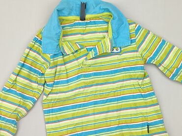 biała obcisła bluzka z długim rękawem: Blouse, 1.5-2 years, 104-110 cm, condition - Good