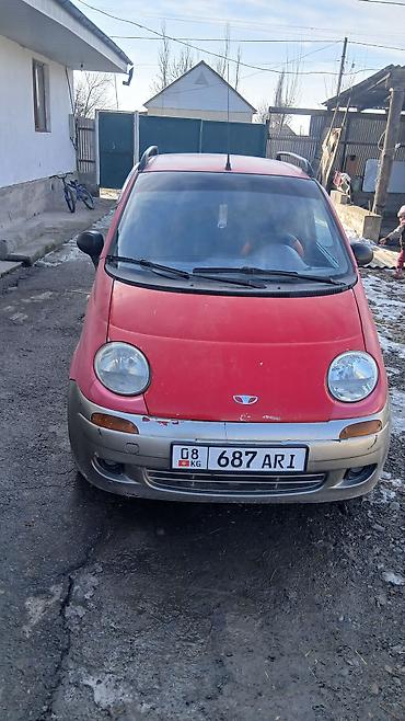 Daewoo: Daewoo Matiz: 2000 г., 0.8 л, Механика, Бензин, Хэтчбэк — 1