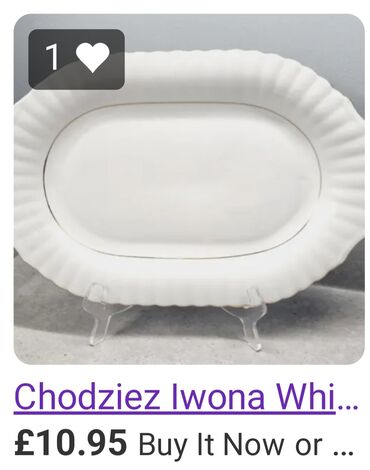 Kuhinjski setovi: Servis nov 80te.god. Poljska Chodziez porcelan za 6 osoba. Nezan — 14