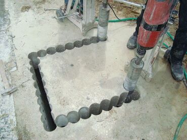 Beton işləri: Beton kesme kəsmə beton kəsimi kesimi karotçu - Beton kəsmə deşmə — 9