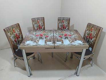 Masa və oturacaq dəstləri: *Hazır elde olan* ✔️Türk istehsalı🇹🇷 ✔️Kuxna üçün stol stul dəsti ✔️ — 17