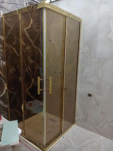 Duş kabinaları, arakəsmələr: Arakəsmə, Künc üçün — 15