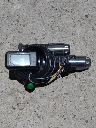 Гироскутеры, сигвеи, электросамокаты: Ручка Газа 48V (монитор + круиз-контроль) для Электровелосипеда