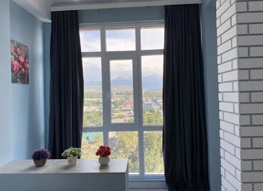 снять жилье в кыргызстане: 1 комната, 44 м², Элитка, 12 этаж, Евроремонт