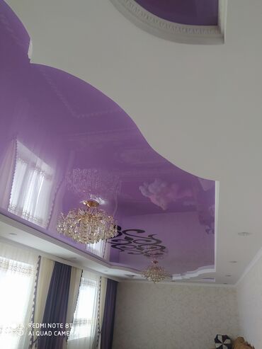 Натяжной потолок: Натяжной потолок Глянцевое, Матовое, 3D потолки Бесплатная консультация, Бесплатный замер, Гарантия — 2