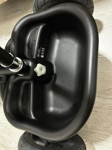 Dečiji bicikli: Kinderkraft 3-u-1 tricikl/guralica sa tendom – roze/siva - — 3