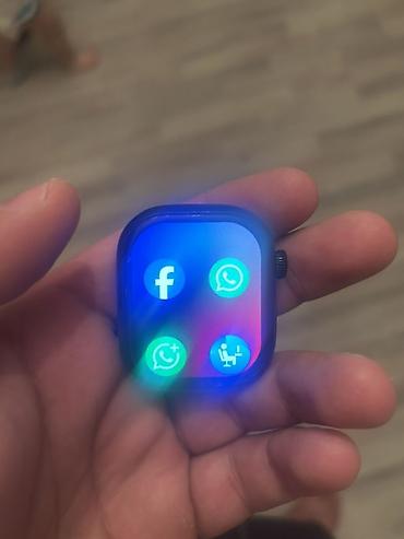 sato smart watch: Ağıllı saat – tam sensorlu rəngli ekranlı, kvadrat korpuslu model — 2