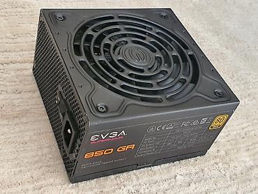 Настольные ПК и комплектующие: Блок питания, Б/у, EVGA, 850 Вт, Gold, 850 Вт — 1
