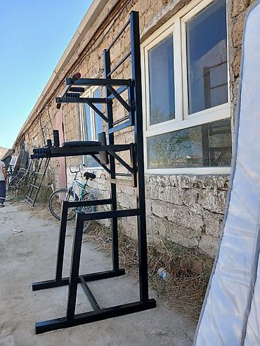 Turniklər və bruslar: Çoxfunksiyalı güc stansiyası – turnik, dips və press üçün komplekt - — 1