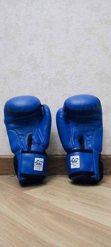 boks aleti: Hayabusa boks əlcəkləri – mavi rəng - Brend: Hayabusa - Nişanlama — 3