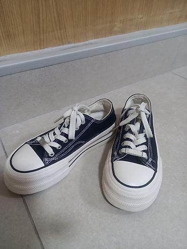 Кроссовки и спортивная обувь: Кеды на платформе, низкие - Цвет: темно‑синий верх, белый мыс и — 4