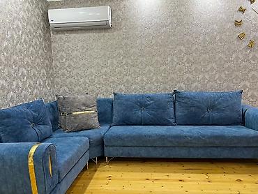 Divanlar: Künc divan, İşlənmiş, Açılan, Bazalı, Vеlur parça — 2