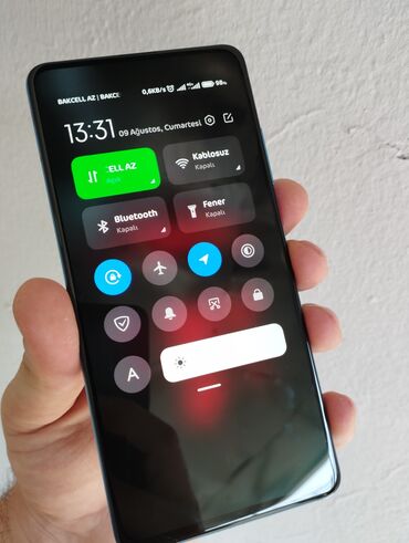 Xiaomi: Xiaomi Mi 9T Pro, 128 GB, rəng - Göy, 
 Barmaq izi