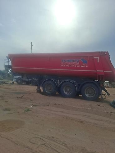 Коммерческий транспорт: Самосвальный полуприцеп Schmitz Cargobull. Трёхосный полуприцеп в — 3