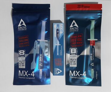 Qaşıqlar: Thermal pastalar Arctic MX-4 4gr Thermal Paste-10AZN Thermagic Thermal