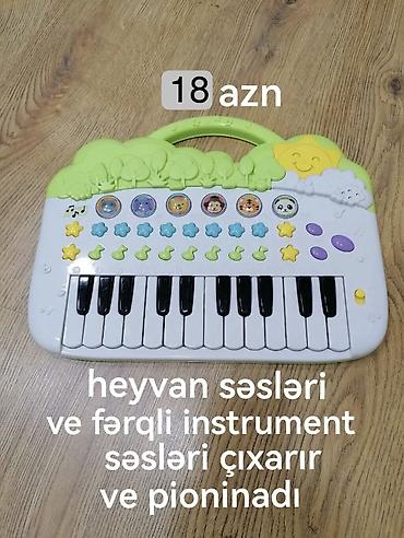 piano lalafo: Qiymetler şekilde. 2-3 alana endirim olaçax. Uşaq musiqili oyuncaqlar — 3