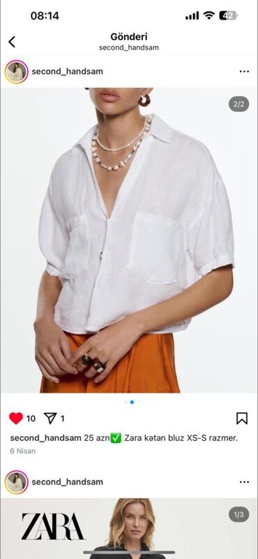 Gündəlik donlar: Gündəlik don, Midi, Zara, M — 82