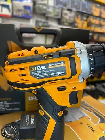 Шуруповерты: Аккумуляторная дрель-шуруповерт LEIYA D-8626 Шуруповерт щетычный — 6