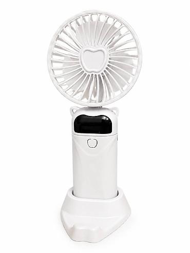 usb ventilator: Daşınan mini ventilyator – USB şarjlı, stolüstü və əl tipli - Kompakt — 4