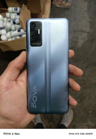 tecno pova 6 pro цена: Tecno pova 2, Б/у, 128 ГБ, цвет - Синий, 2 SIM, 1 SIM