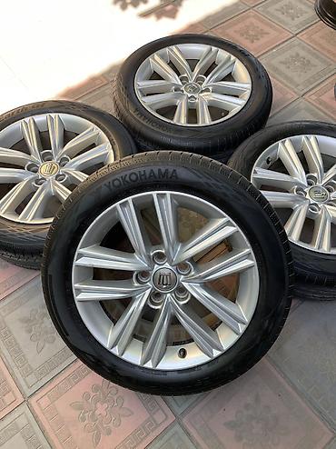 диски тайота краун: Литые Диски R 17 Toyota, Комплект, отверстий - 5, Б/у — 1