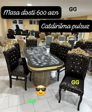 Divanlar: Masa və oturacaq dəstləri