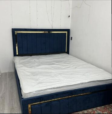 Ev üçün mebel: Yeni, İkinəfərlik çarpayı, Matras ilə
